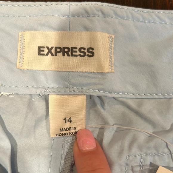 NWT Express Women’s Blue Pants Size 14 - Picture 3 of 5